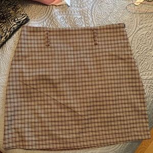 Forever 21 red plaid skirt (size S)